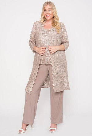 Plus Size Dressy Pant Suits for Weddings